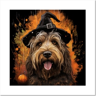 Otterhound Halloween Posters and Art